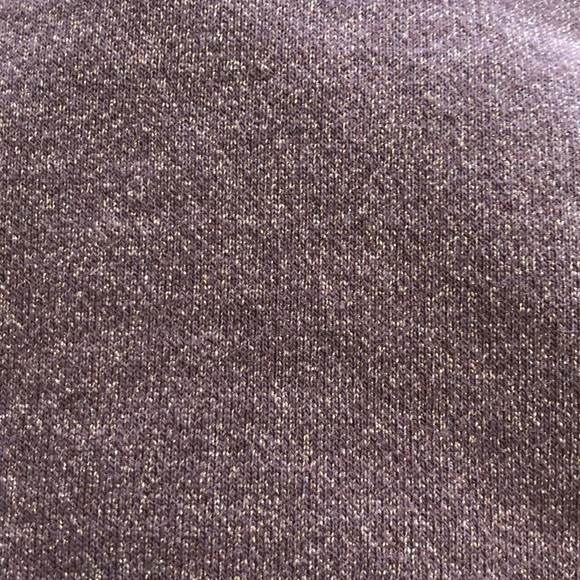 Lululemon perfectly oversized cropped crew *sparkle smokey topaz - Picture 3 of 5